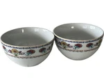 Tabletops Gallery Sangria Floral Soup Cereal Bowls Set Of 2 Replacement. Fixed Price $24.99.