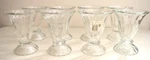 Lot Of 8 Libbey 5115 6.5 Oz. Tulip Sundae Glasses - Made In U.s.a.. Fixed Price $35.00.