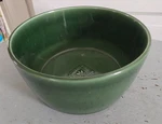 Revol France Design R. Dho Bee Ceramic Green Serving Bowl Dish #1260240. Fixed Price $24.00.
