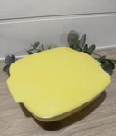 Pyrex Hostess 525B Vintage 2.5 Qt Yellow Square Casserole Dish With Lid. Fixed Price $28.00.