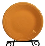 Fiesta Tangerine Homer Laughlin Classic Rim 7-1/4" Salad, Dessert Plate. Fixed Price $10.99.