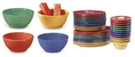 Get B-525-* Dozen 16 5.25" Melamine Bowl Available 13 Colors. Fixed Price $157.92.