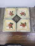 4 Certified International Toscana Pamela Gladding Salad Pasta Bowls Hand Painted. Fixed Price $34.39.