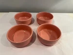 Waechtersbach Spain Solid Colours Pink Soup / Cereal Bowls, Set Of 4. Fixed Price $16.95.