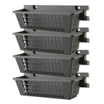 Suncast 4 Pack X 7.25 Inch Resin Basket Accessory For Outdoor Shed, Black. Fixed Price $104.99.