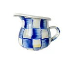 Mackenzie Childs Royal Check Enamel Little Creamer Brand New. Fixed Price $50.00.