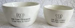 Mud Pie Ceramic Nesting - Definition Verb Stir & Prep Set 2017. Fixed Price $14.00.