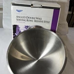 Vollrath 46585 Angled Double Wall Serving Bowl Stainless Steel 2 Quart 1.9LITER. Fixed Price $55.00.