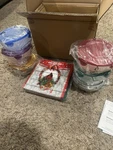 Lock & 6-PIECE Bowl Set With Multi Color Lids Holiday Gift Bags New!. Fixed Price $39.95.