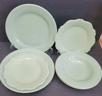 8 Pc Gail Pittman Hospitality Southern Living Dinner Luncheon Plates & Bowls. Fixed Price $197.10.