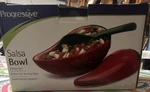 Progressive Salsa Bowl Set Hand-painted Ceramic 3-PIECE SWSB-3. Fixed Price $20.00.