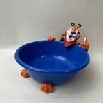 Kelloggs Tony The Tiger Blue Cereal Bowl Vintage 2000. Fixed Price $14.98.