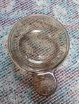 Vtg Amber Vision Corning Ware Grab-it Bowl V-150-B Glass With Pyrex Lid P-150-C. Fixed Price $9.45.