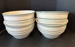 Tienshan Country Crock Green Flecks Cereal Salad Bowls 6 Inch Set Of 4 Vtg. Fixed Price $34.99.