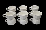 Pfaltzgraff Heritage White Coffee Mugs Tea Soup Lot 12. Fixed Price $35.45.