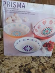 Baum Prisma Stoneware Bowl Set 4PC Dishwasher Safe, Nib, Fast Ship, Colorful. Fixed Price $25.17.