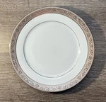 Philippe Deshoulieres Trianon Platinum Salad Plate White. Fixed Price $79.20.