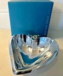 Nambe Exclusive Collection Amore Small Heart Bowl - Alloy Metal, 6" Silver Nib. Fixed Price $19.99.
