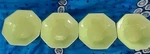 4 Vintage Independence Ironstone Interpace Japan Dessert Bowls Discont Euc. Fixed Price $7.99.