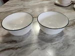 Vintage Corelle Livingware 28 Oz Super Soup/cereal Bowl Green Callaway Euc. Fixed Price $32.00.