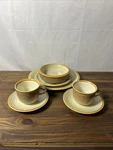 7 Pc Mikasa Natures Song Place Setting C1050 C1051 Cup Saucer Plate Bowl Japan. Fixed Price $33.00.