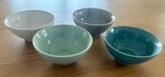 Set Of 4 Sango Siterra Artist's Blend 6 Soup / Cereal Bowls. Fixed Price $11.99.
