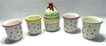 Alco Ice Cream Makes Me Happy 6 Piece Serving Set Pastels. Fixed Price $14.99.