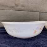 Set Of 2 Arcopal France Glass Bowls Floral Pattern Fruit Cereal Soup Salad. Fixed Price $12.99.