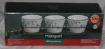 Pfaltzgraff Set Of 3 Dip Bowls + Wire Rack Winterberry Design 200TH Anniversary. Fixed Price $24.95.