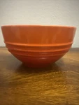 Le Creuset Coupe Cereal Bowl Flame Volcanic Orange 6". Fixed Price $42.00.