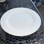 Mikasa Swirl White DJ100 Stoneware 12.5 Big Serving Plate. Fixed Price $19.99.