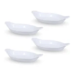 Bia Cordon Bleu Oval Au Gratin, 10 Oz - Set Of 4. Fixed Price $49.99.