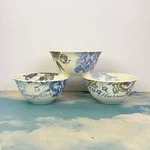 Set Of 3 Lenox By Alice Drew "collage" Dessert/fruits (sauce) Bowls 5.25" Whimsy. Fixed Price $24.99.