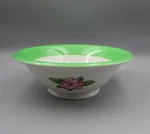 Vintage Mayer China Greenbrier Resort Hotel Large Footed Salad / Serving Bowl. Fixed Price $95.00.