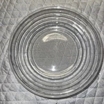 Libbey Glass Company Ribbed Soup Hoops Coupe Bowl 8.25 Mexico Lot Of 4. Fixed Price $45.00.