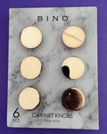 Bino Cabinet Knobs Rose Gold Finish Round Drawer Handles Pulls Set Of 6 Sale!. Fixed Price $12.00.