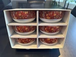 New In Box Neiman Marcus Desert Bowls Empress Rose Brocade Pattern. Fixed Price $29.99.