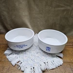 Quaker Oats Oatmeal Bowls Set Of 2 Waechtersbach Spain 1980S Read. Fixed Price $17.50.
