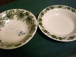 English Ivy Royal China Soup Serving Bowl Lot Of 2. Fixed Price $12.50.
