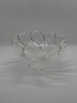 Nib Mikasa Peppermint Clear Crystal Bowl 5 1/2" 972/716. Fixed Price $24.99.