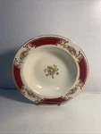 Vintage Homer Laughlin Majestic Brittany Rimmed Pasta Serving Bowl 9 1/8" H44N6. Fixed Price $5.50.