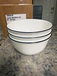 Corelle Classic 28-OUNCE Large Soup/cereal Bowls Pack Of 3. Fixed Price $29.00.