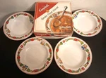 Vintage 1996 Set Of 4 Campbell's Garden Fresh Ceramic 8.5 Salad Bowls Westwood. Fixed Price $17.49.