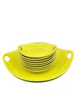 Crate & Barrel Kai Citrus Asian Serving With 8 Matching Noodle Bowls. Fixed Price $120.00.