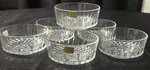 Vintage Arcoroc Starburst/diamant Pattern Glass Fruit Bowls (france) Set Of Six. Fixed Price $45.00.