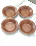 Lebanon Supply Company Heirloom Serving Bowls Set Of Four Wood Salad 70'S. Fixed Price $25.00.