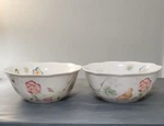 Lenox Butterfly Meadow Collection Louise Luyer 2 Large All-purpose Bowls. Fixed Price $16.80.