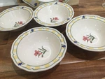 4X Noritake Summer Estate 7.25 Soup Cereal Bowls #9212 Ireland Mint. Fixed Price $71.99.
