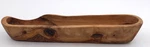 Handcrafted Olive Wood Baguette Bread Bowl Basket Serving Rustic Kitchen 15". Fixed Price $33.99.