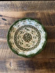 Pc. Temptations By Tara Old World Green 2" Deep Pie Pan Quiche Dish. Fixed Price $22.00.
